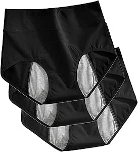 3pcs Leak Proof Underwear for Women,Leakproof Underwear for Women