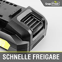 Vista 2 de SnapFresh Batería de litio de 20 V Paquetes de baterías de iones de litio de 2.0 Ah para herramientas inalámbricas, batería de larga duración