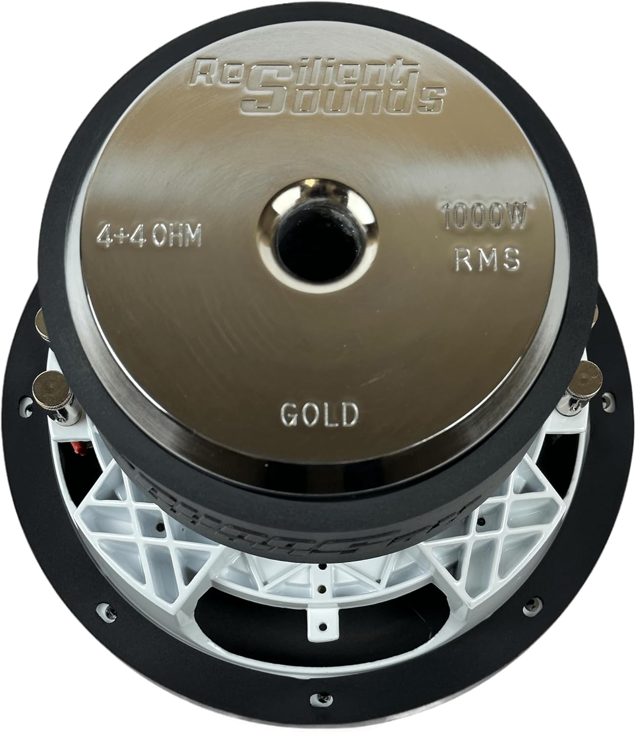 Resilient Sounds Gold 10" SUBWOOFER D4 1,000RMS (2,000WATTS)