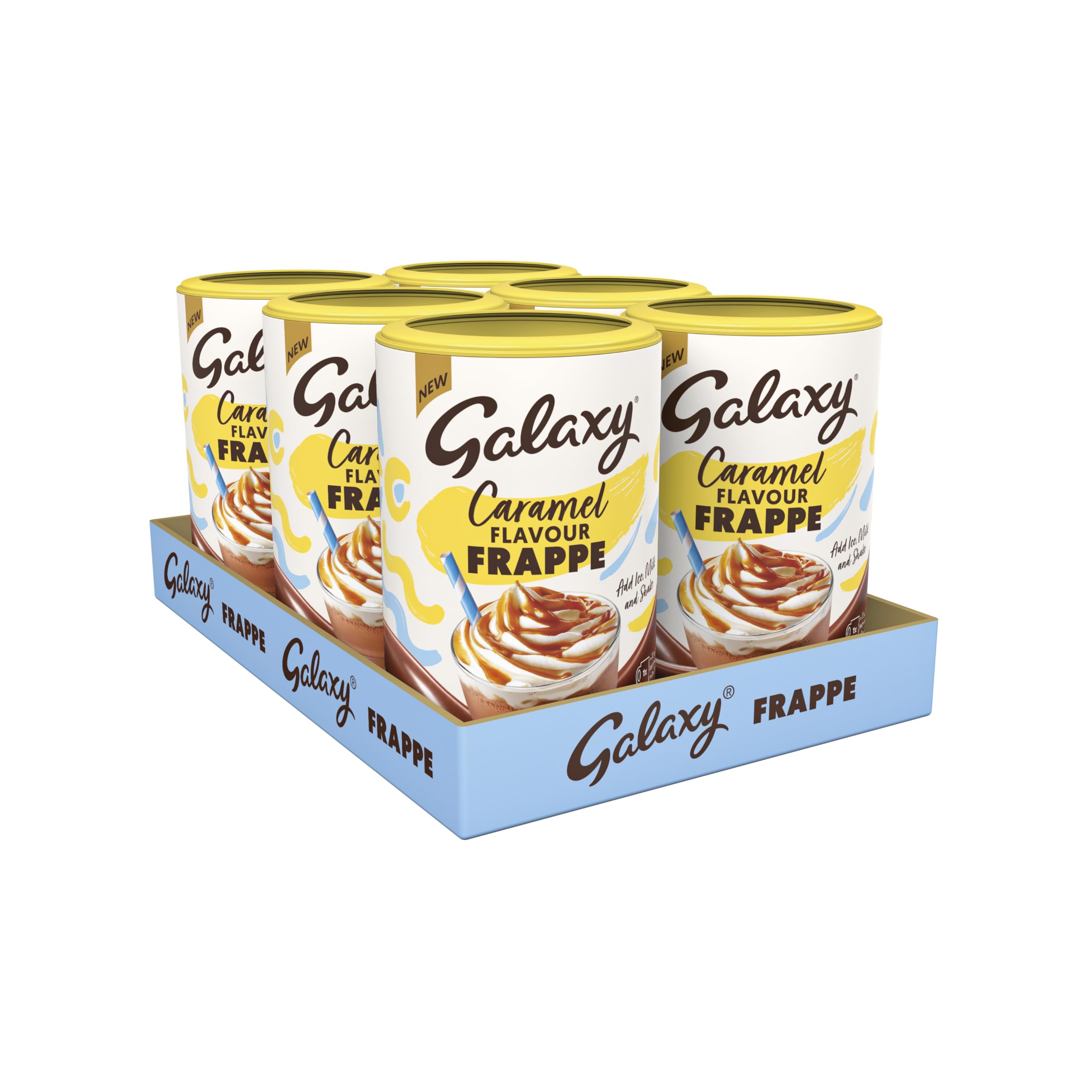 Galaxy Caramel Flavour Frappe, Instant Powder Mix, 280g, Just Add Ice Milk and Stir, (Product Of UK) By DECADENT-image-24
