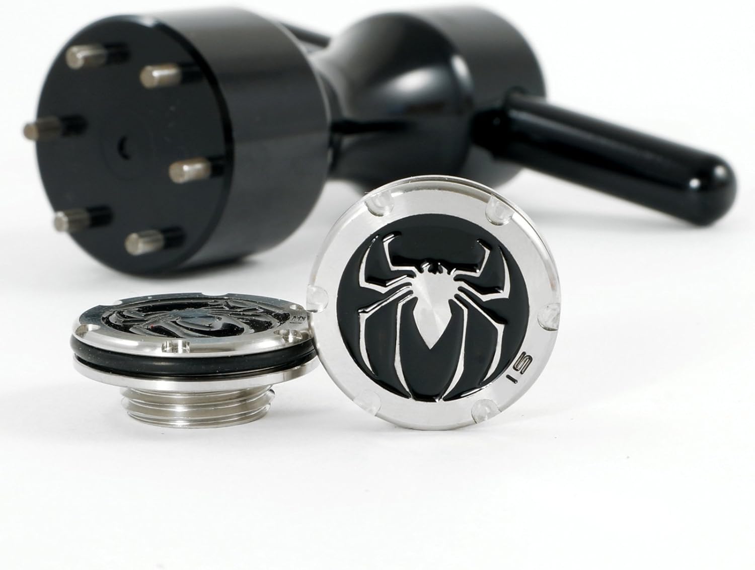 19th Hole Custom Shop 2 x 15g Black Deluxe Tour Style Weights Wrench for Scotty Cameron Fastback, Squareback, Spider