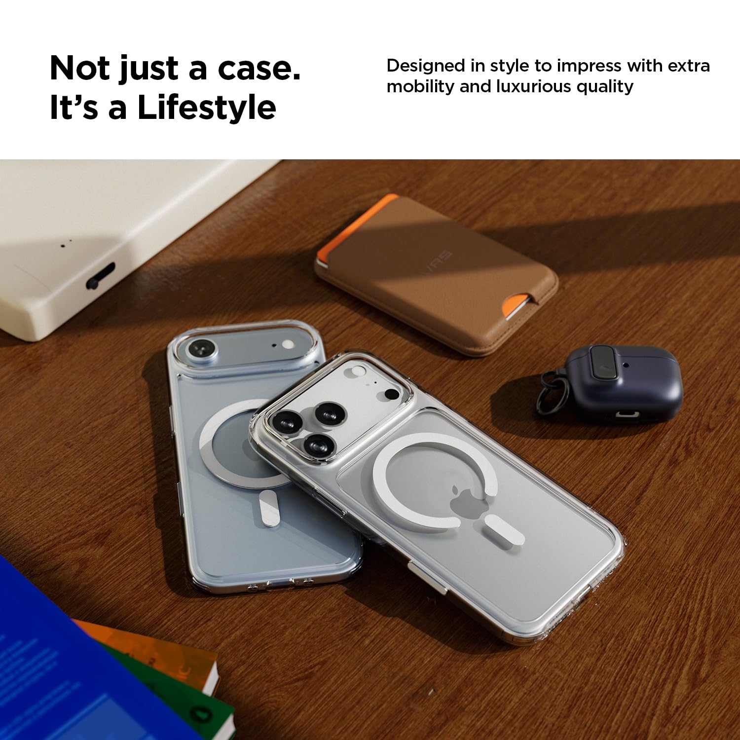 Amazon.co.jp: 【VRS】 iPhone 17 Pro 対応 ケース クリア MagSafe対応