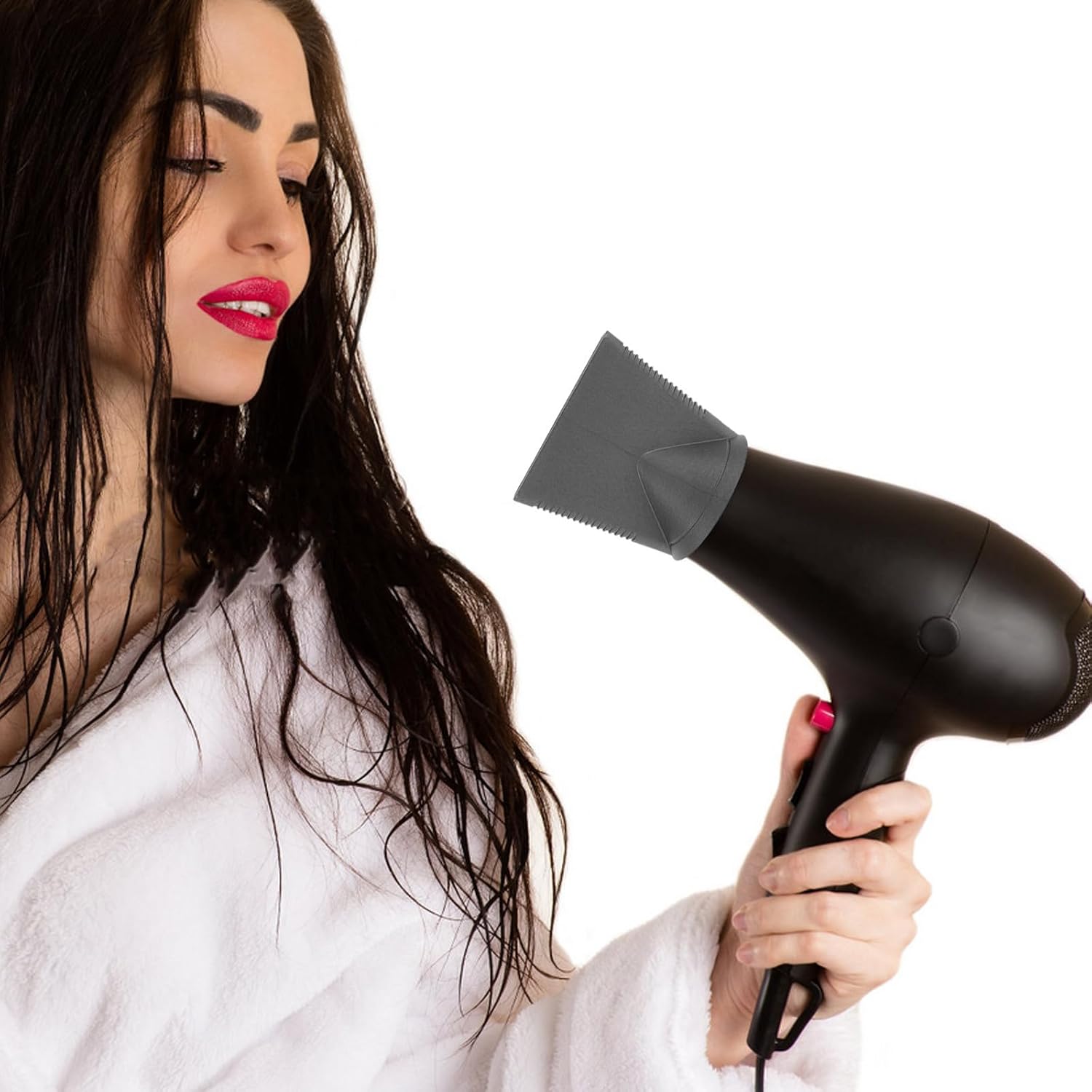 Universal Hair Dryer Diffuser Attachment Compatible with Hairdryer and Blow Dryer, Plastic Material with Reliable Performance for Professional Styling and Hair Styling Routine