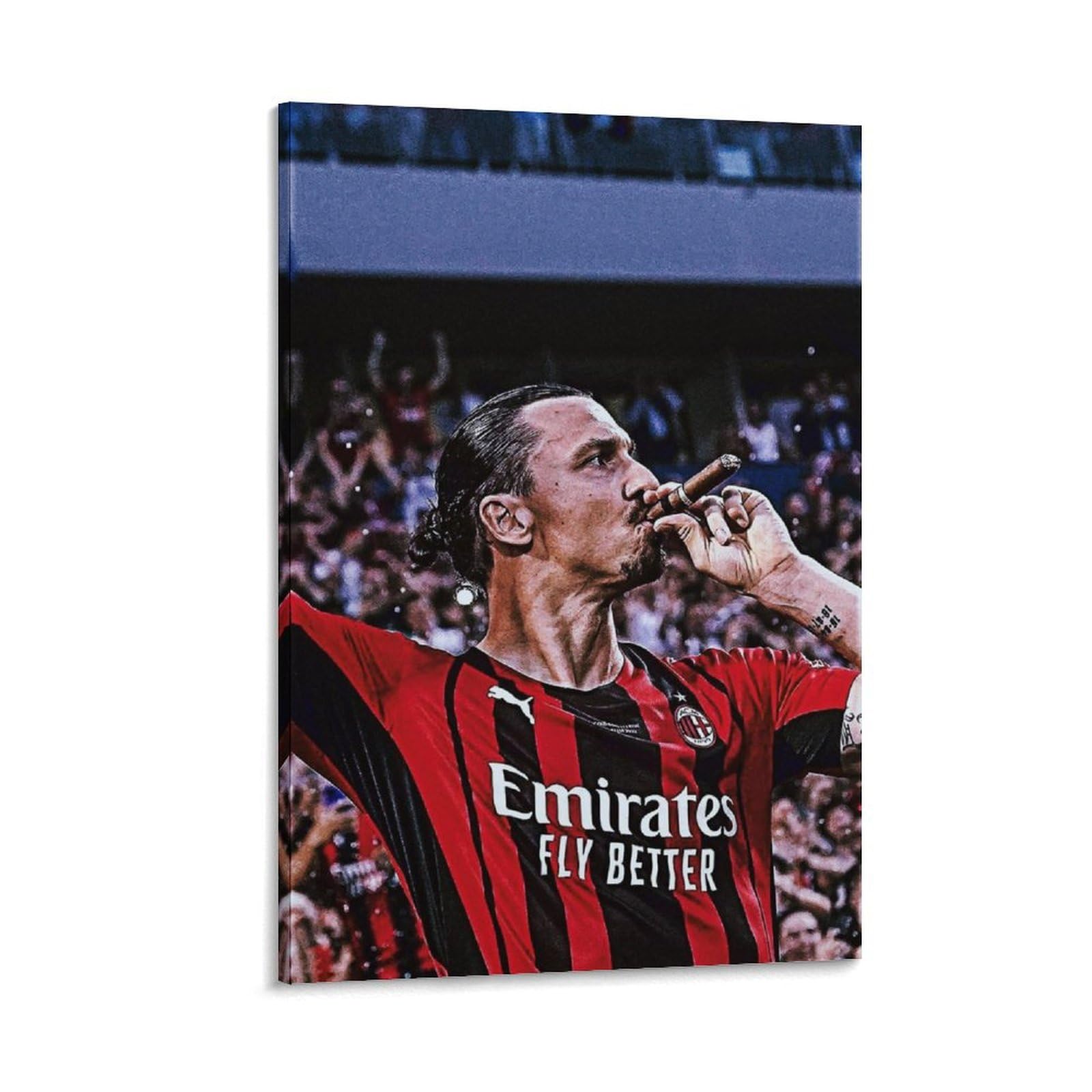 Amazon.co.jp: サッカー選手 ズラタン・イブラヒモビッチ キャンバス 