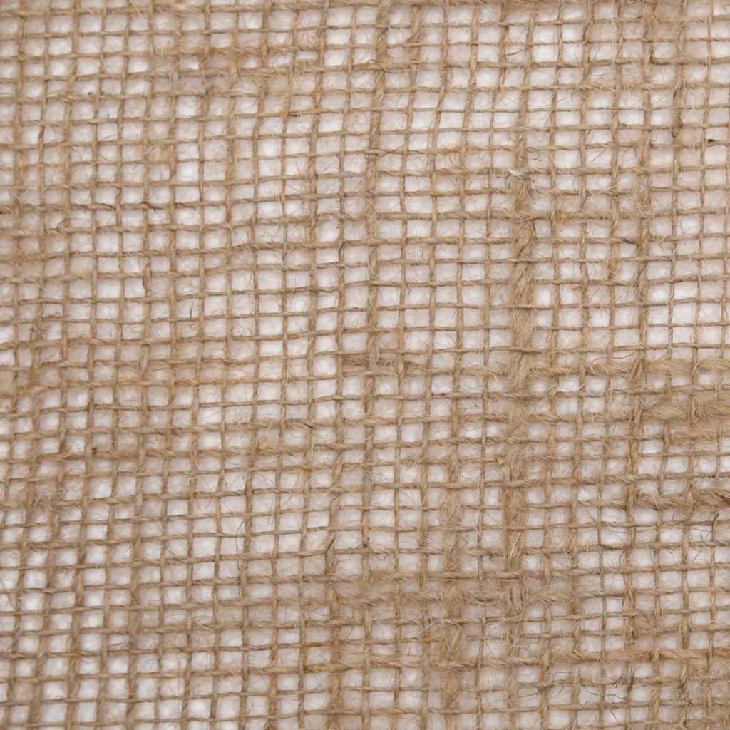 Rollo de yute 1 x 15 m, 100% yute natural, 200 g/m², versátil rollo decorativo para manualidades, camino de mesa, decoración rústica, salón, jardín, balcón, boho o rústico