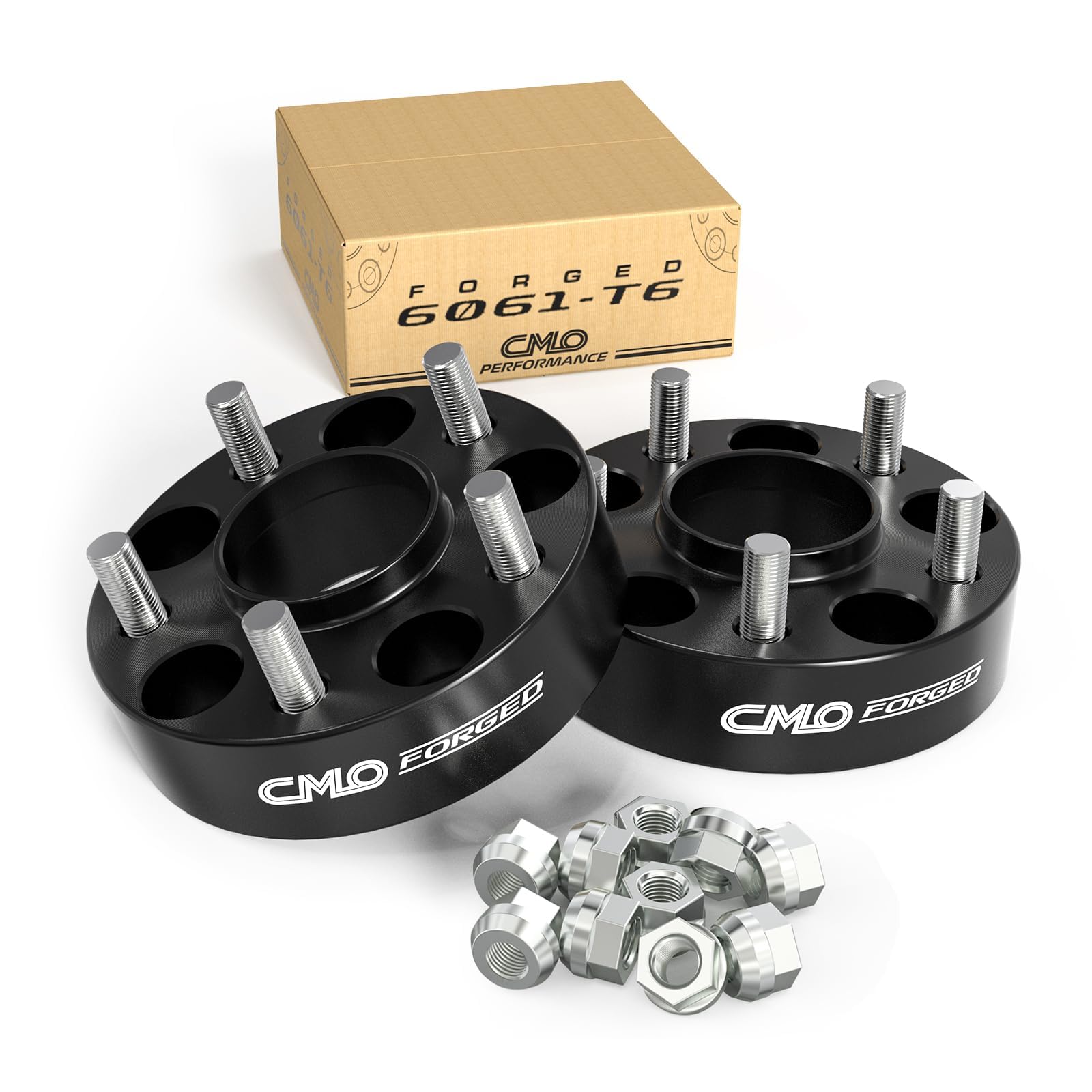 Customadeonly 5x120 Wheel Spacers for 2010-2024 Camaro,2014-2020 Impala, 2020-2024 Corvette C8, 2008-2019 CTS, 2020-2023 CT5 (2pcs 1.5" Thick, Black) 5x4.72 66.9mm Bore M14x1.5 Studs 38mm Thick