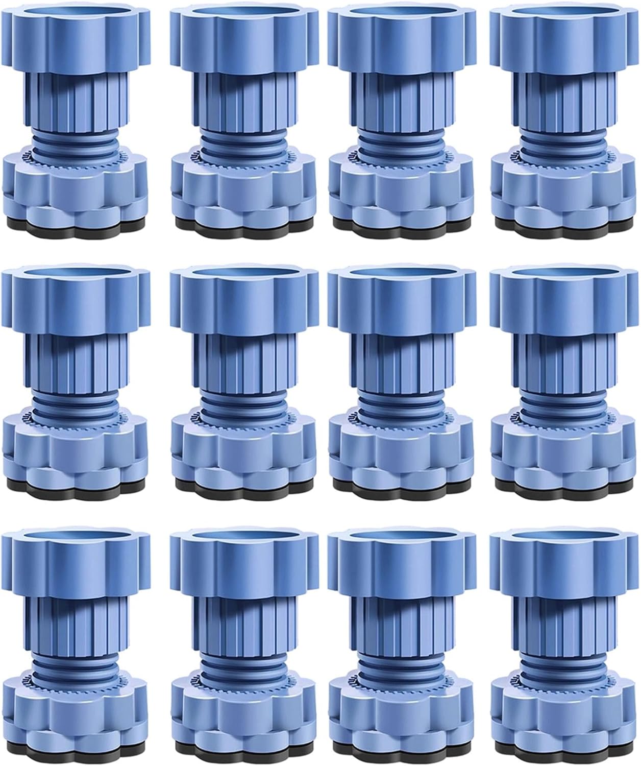 8/12Pcs Shockproof Pads for Washing Machine Washer Dryer Moving Walking Shockproof Transfer Stabilizer Feet Mat Noise Reducing Washing Machine Pads