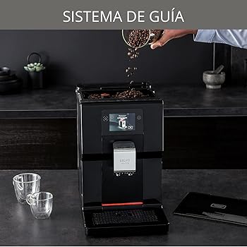 Krups Intuition Preference EA8738 Cafetera superautomática, pantalla táctil color, máquina de café con indicadores lumínicos, 11 bebidas personalizables, 8 recetas personalizadas, Color Negra5