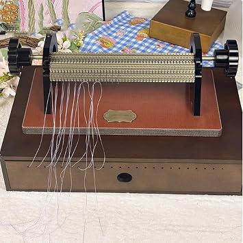 Mini Pleat Sewing Machine, 16 Row Smocking Pleater Single Machine, with Special Needle, Density/Depth Adjustable, for DIY, Sewing, Bridal, Dress, Dance, Costume, Crafts