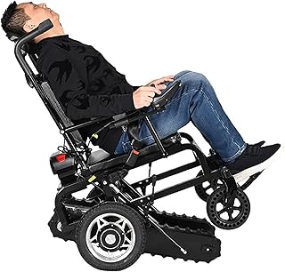 Elektrische Rollstühle zum Treppensteigen, Leichter Faltbarer Treppenliftstuhl, auf Raupen verstellbare Evakuierungsrollstühle für ältere Menschen mit Behinderungen