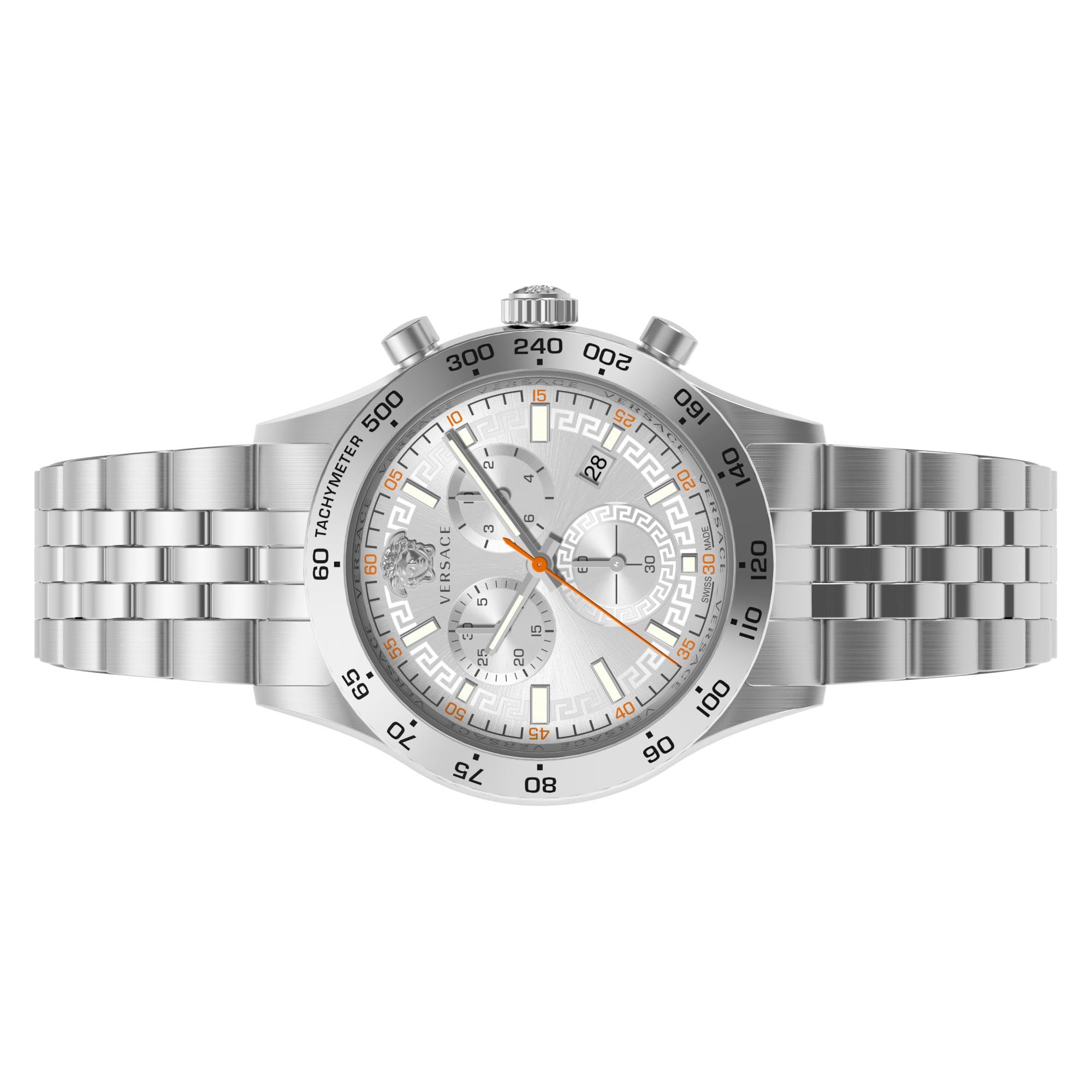 Versace Hellenyium VE2U01325 - Reloj de pulsera para hombre (cronógrafo, acero inoxidable)