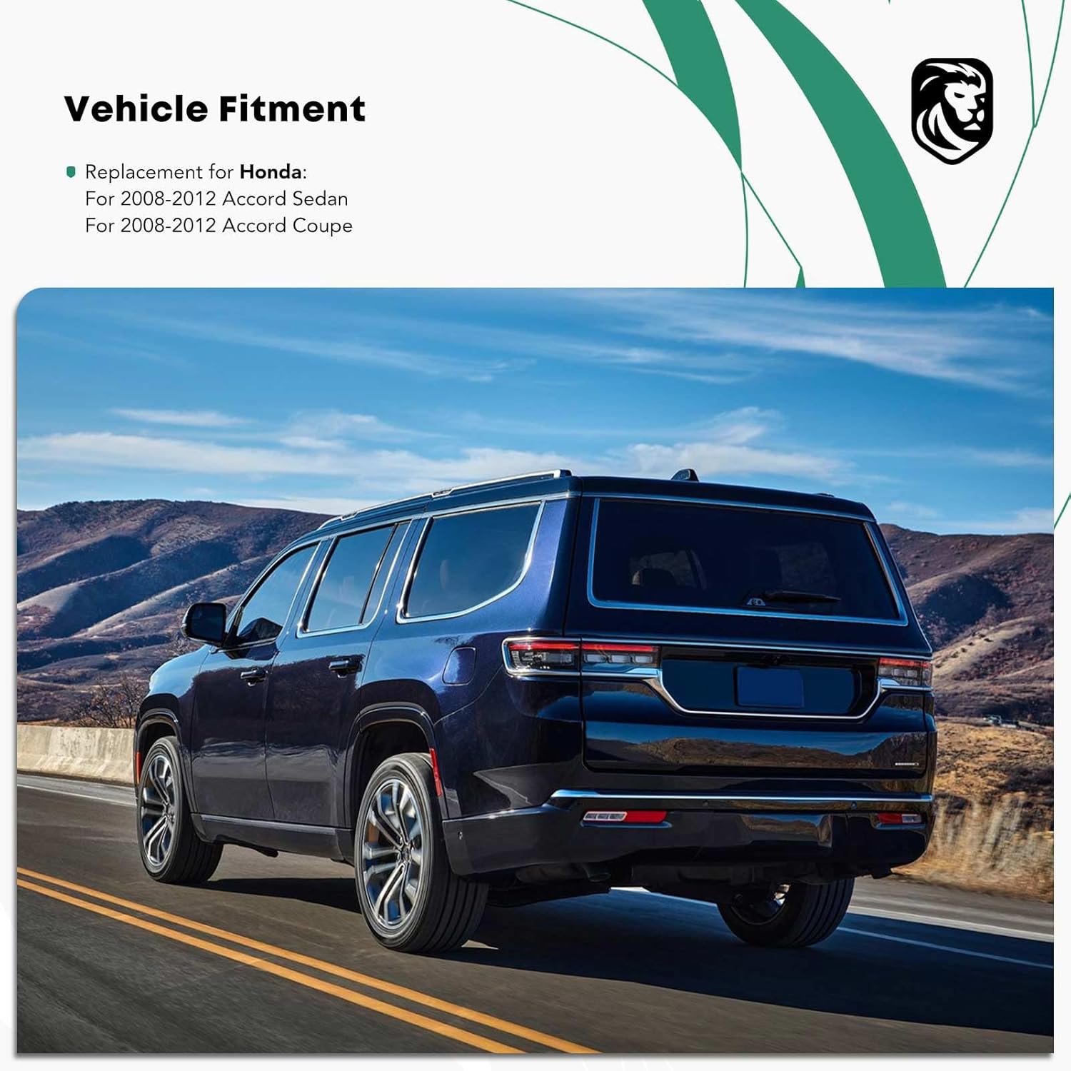 YHTAUTO Master Power Window Switch Driver Side Replacement for 2008 2009 2010 2011 2012 Honda Accord, 37 Pins, One Auto Up and Down Window Control Switch