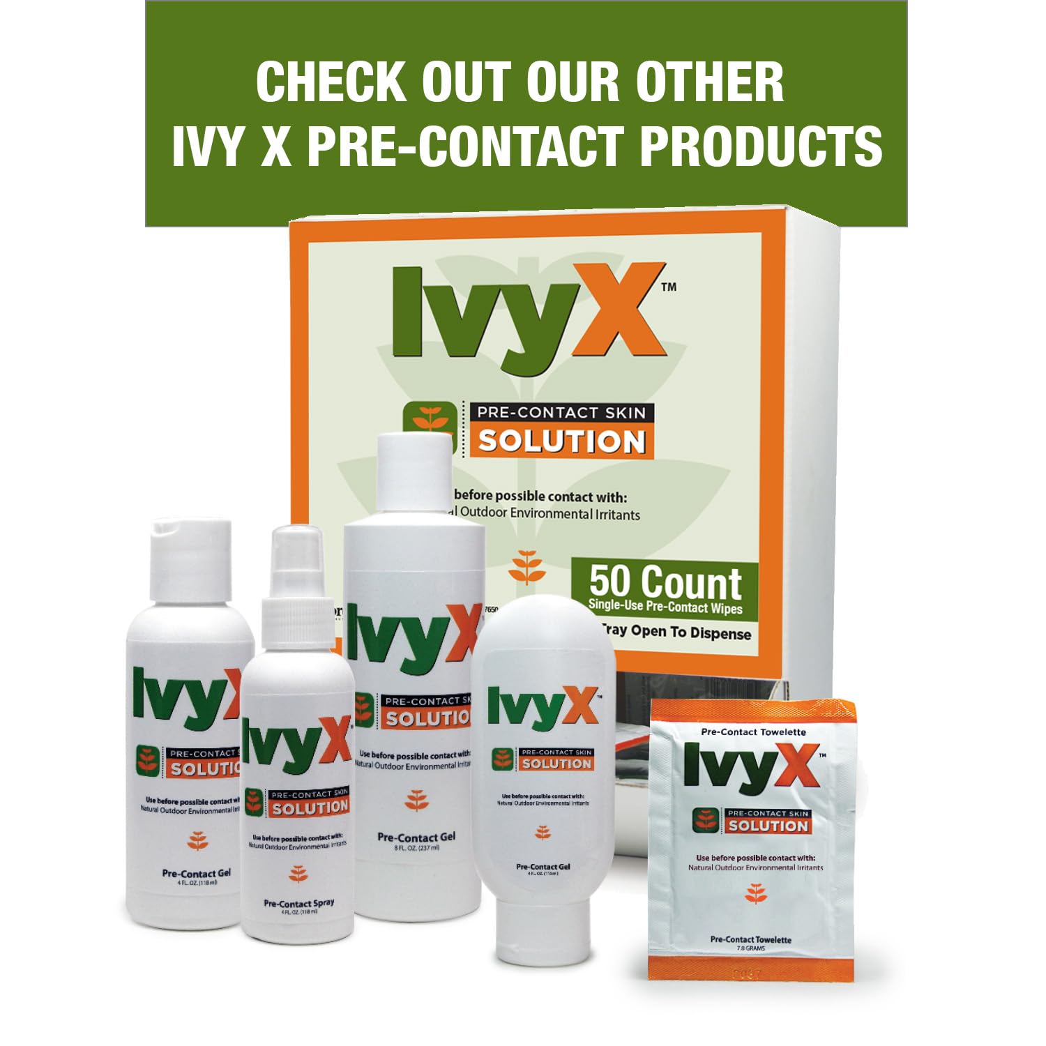 CoreTex Ivy X Pre-Contact Poison Ivy Wipes - Pack of 25 Single-Use Barrier Wipes to Help Prevent Itchy Rashes - Also Works on Poison Oak & Sumac Oils - Quick Dry & Chalk-Free Formula - Image 7