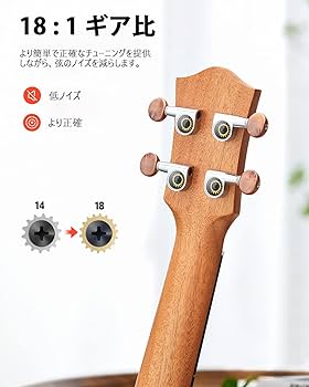 Amazon.co.jp: Donner ウクレレ ソプラノ 初心者セット 上質な