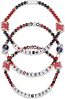 Vista 20 de FOCO NCAA unisex-adulto Paquete de 3 Pulseras de la Amistad con Cuentas con Logotipo de Equipo Universitario de la NCAA Oficialmente Licenciadas