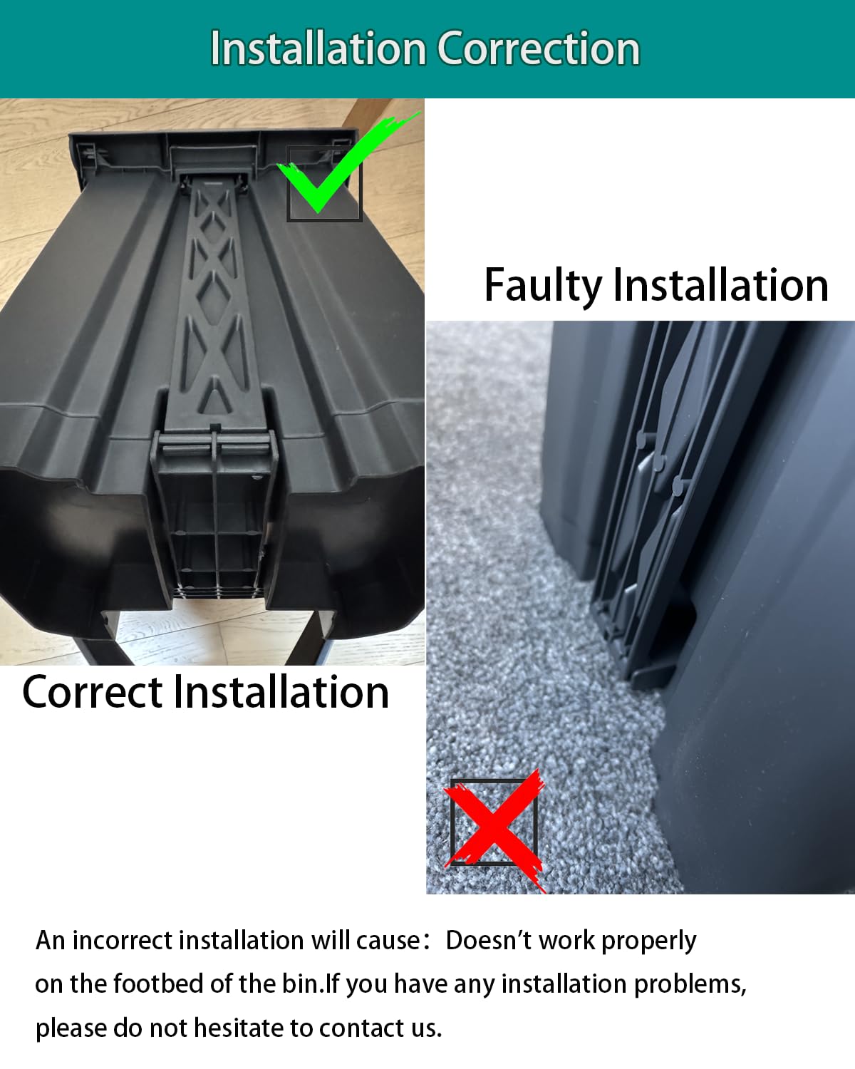 Dog Poop Trash Can Outside – 20L Outdoor Pet Waste Bin with Foot Pedal Lid, Removable Inner Bucket & 100 Bags – Waterproof, Odor Control Trash Can for Backyard, Patio, Garden