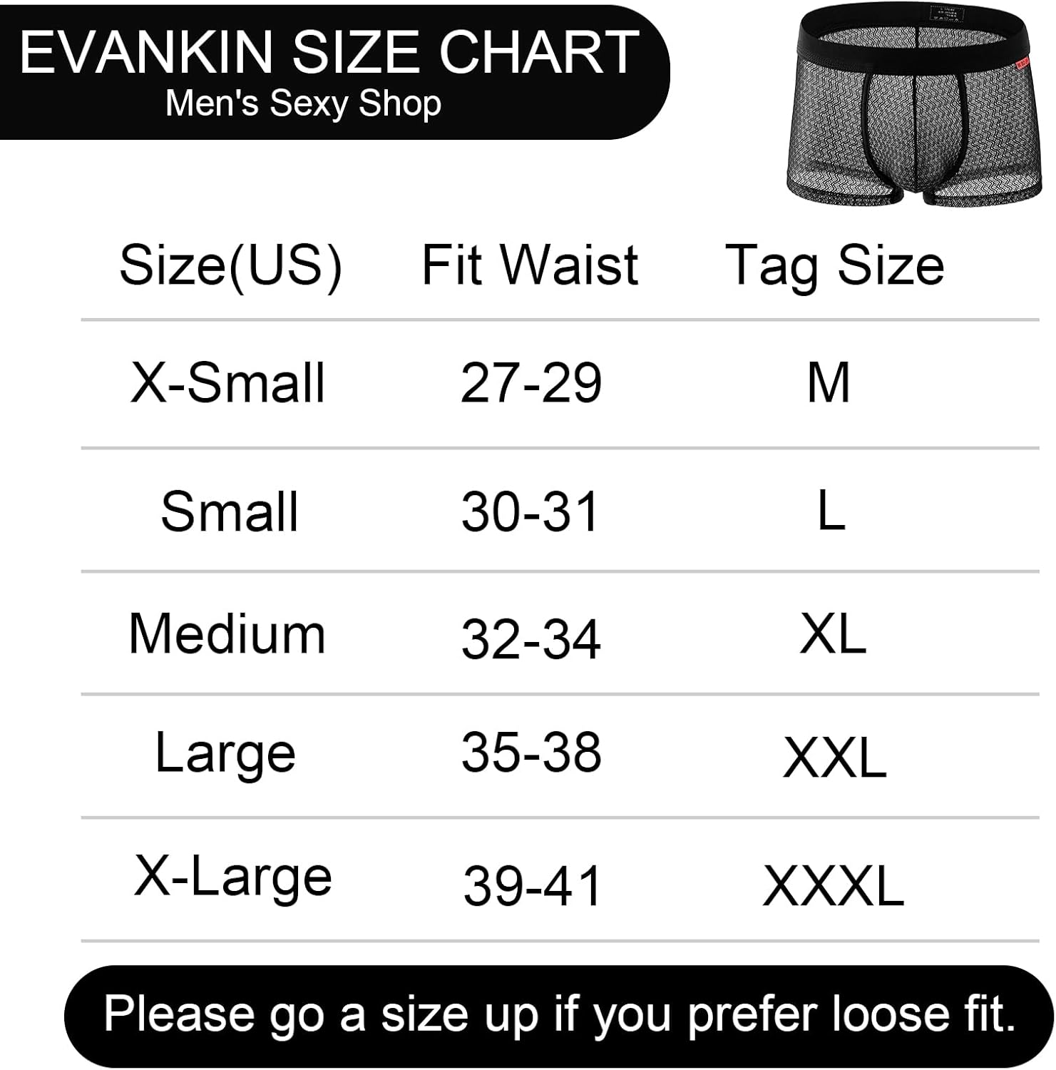 Evankin Mens Sexy Boxer Briefs Mesh Breathable Underwear See Through Lingerie Panties Trunks with Bulge Pouch - Image 6