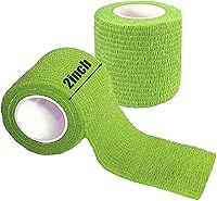 Vista 23 de Baisunt Paquete de 6 vendajes cohesivos de 1 pulgada, cinta autoadhesiva autoadhesiva autoadhesiva transpirable para muñeca, tobillo, deportes