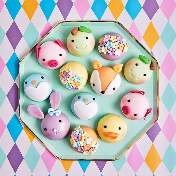 FunCakes Pâte à Sucre Bright White: facile à utiliser, lisse, flexible, douce et pliable, parfaite pour la décoration de gâteaux, halal, casher et sans gluten. 250 g - 2
