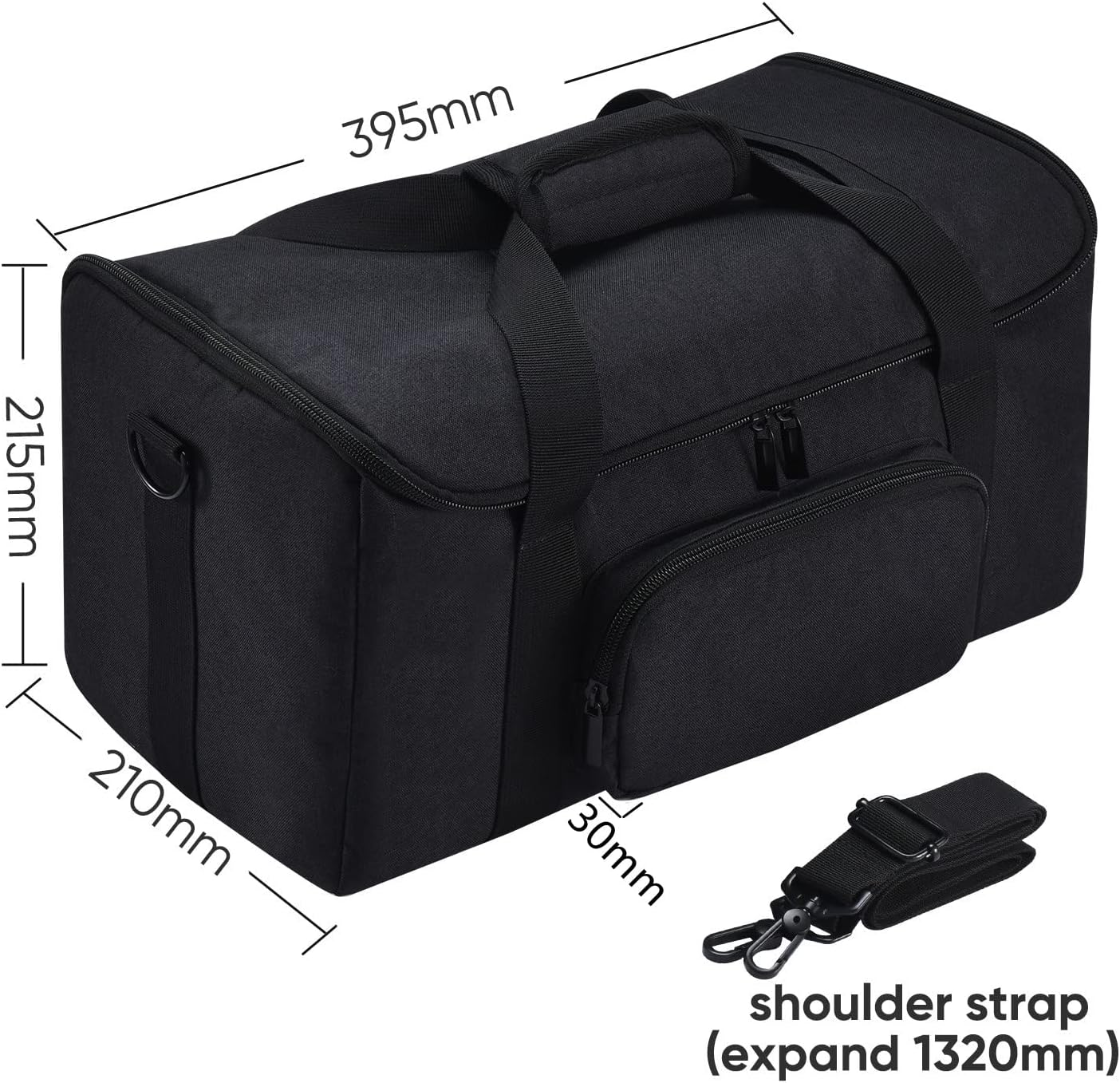 Protective Bag for Ultimate Ears Hyperboom, Carrying Case Portable Tote Bag Travelling Case Compatible with Ultimate Ears Hyperboom Wireless Bluetooth Loud Speaker
