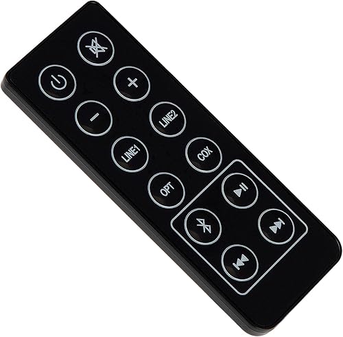 Miniatura 2 de RC10E Traje de control remoto infrarrojo WINFLIKE de repuesto para altavoces Edifier R1280DB RC10E