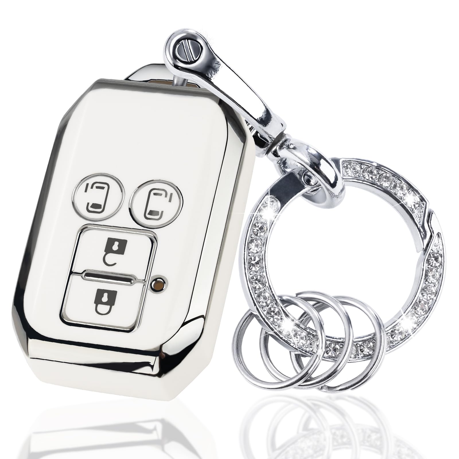 スペーシア　スマートキー セカンドステージ スズキ スマートキーカバー キーケース Type22