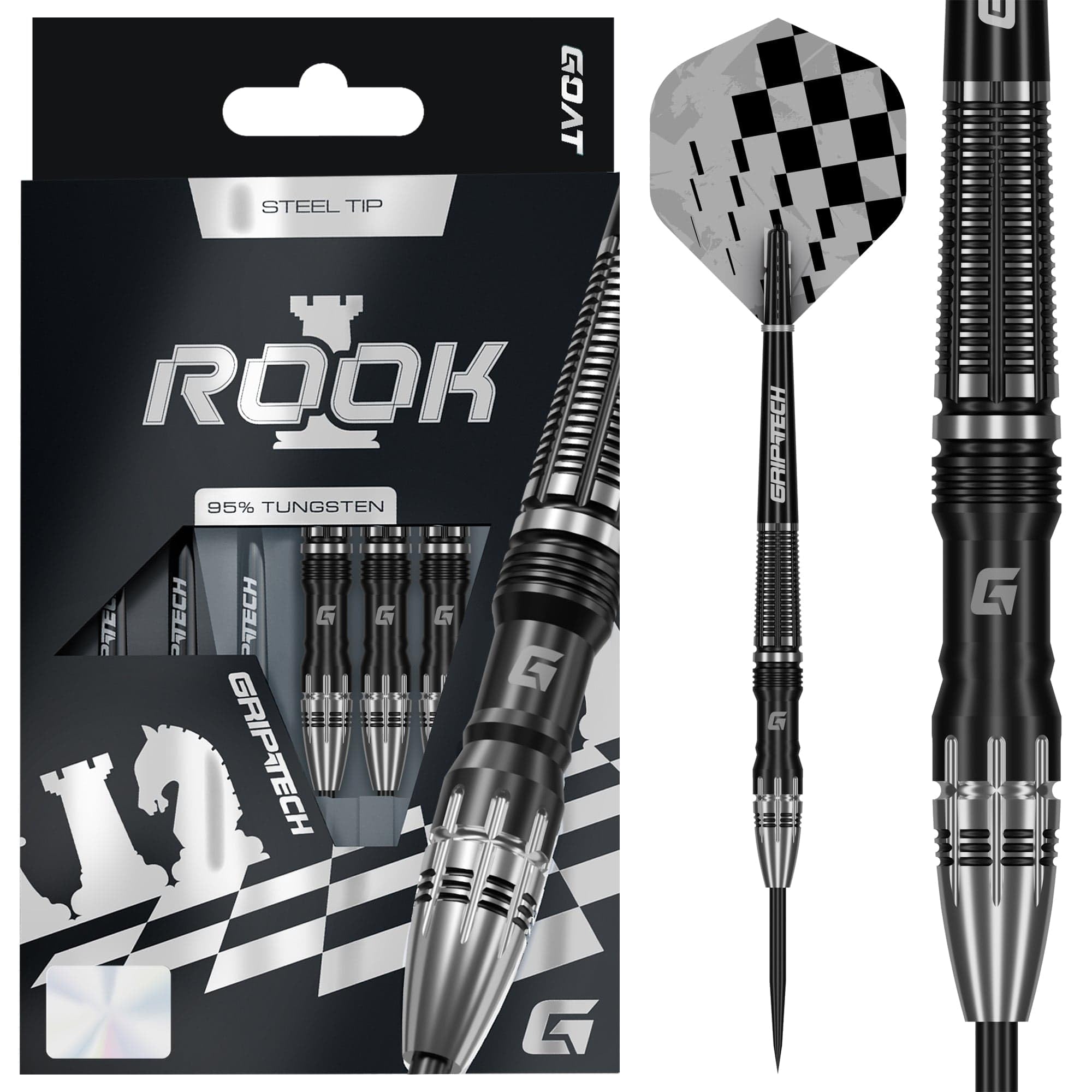 Goat  Tungsten Steel Tip Darts Rook - 22g