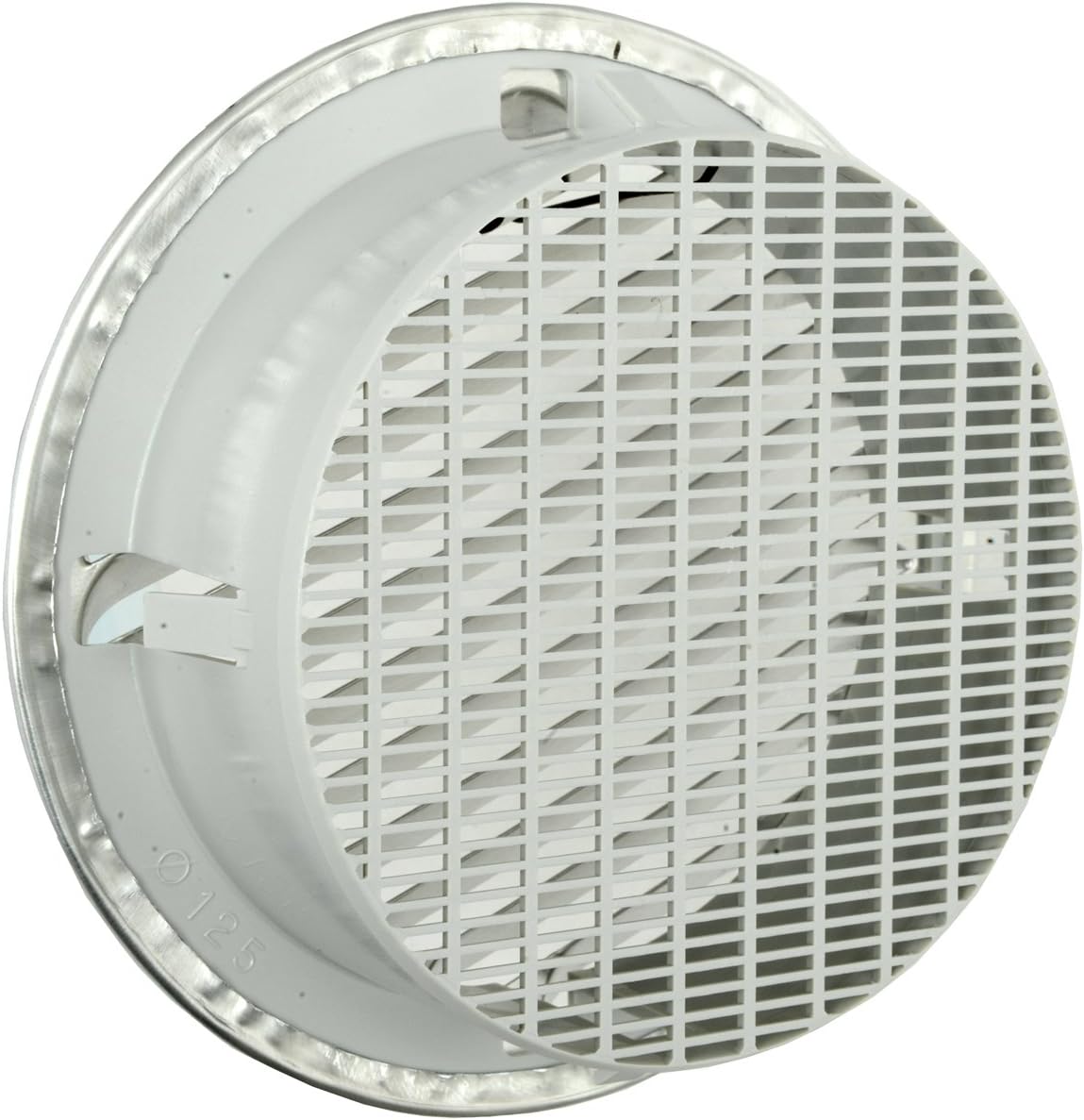 The gtap125r-y Ventilation Grill Round Recessed, Aluminium, 150 mm - Image 5