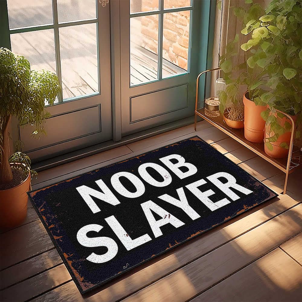 Tapis de sol imperméable Noob Slayer pour stopper l'humidité des pièces