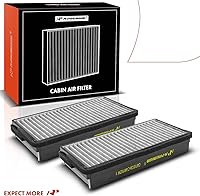 Vista 9 de A-Premium Filtro de aire de cabina de 2 piezas con carbón activado compatible con Chevy, Buick, Oldsmobile, Pontiac y Saturn - Uplander 05-09