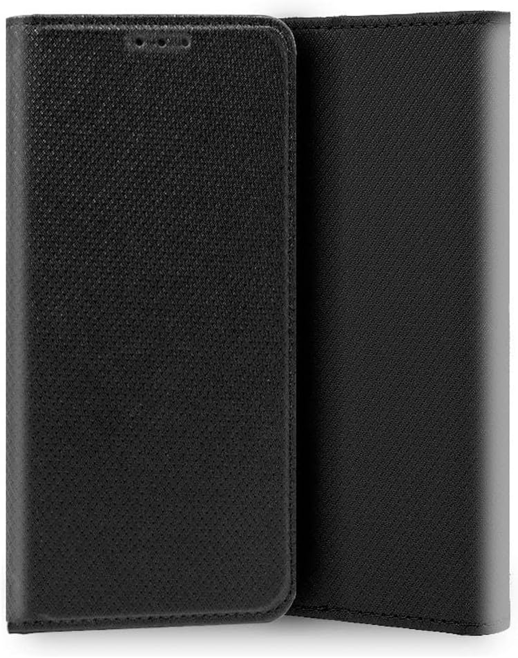 Cool Flip Cover Case for iPhone X/iPhone Xs Plain Black