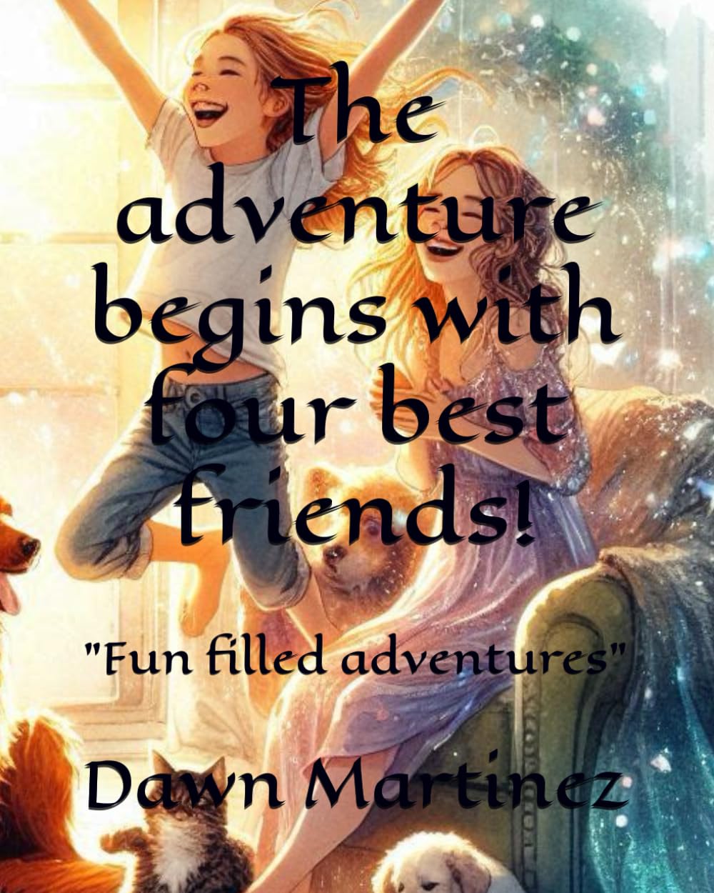The adventure begins with four best friends!: "Fun filled adventures"