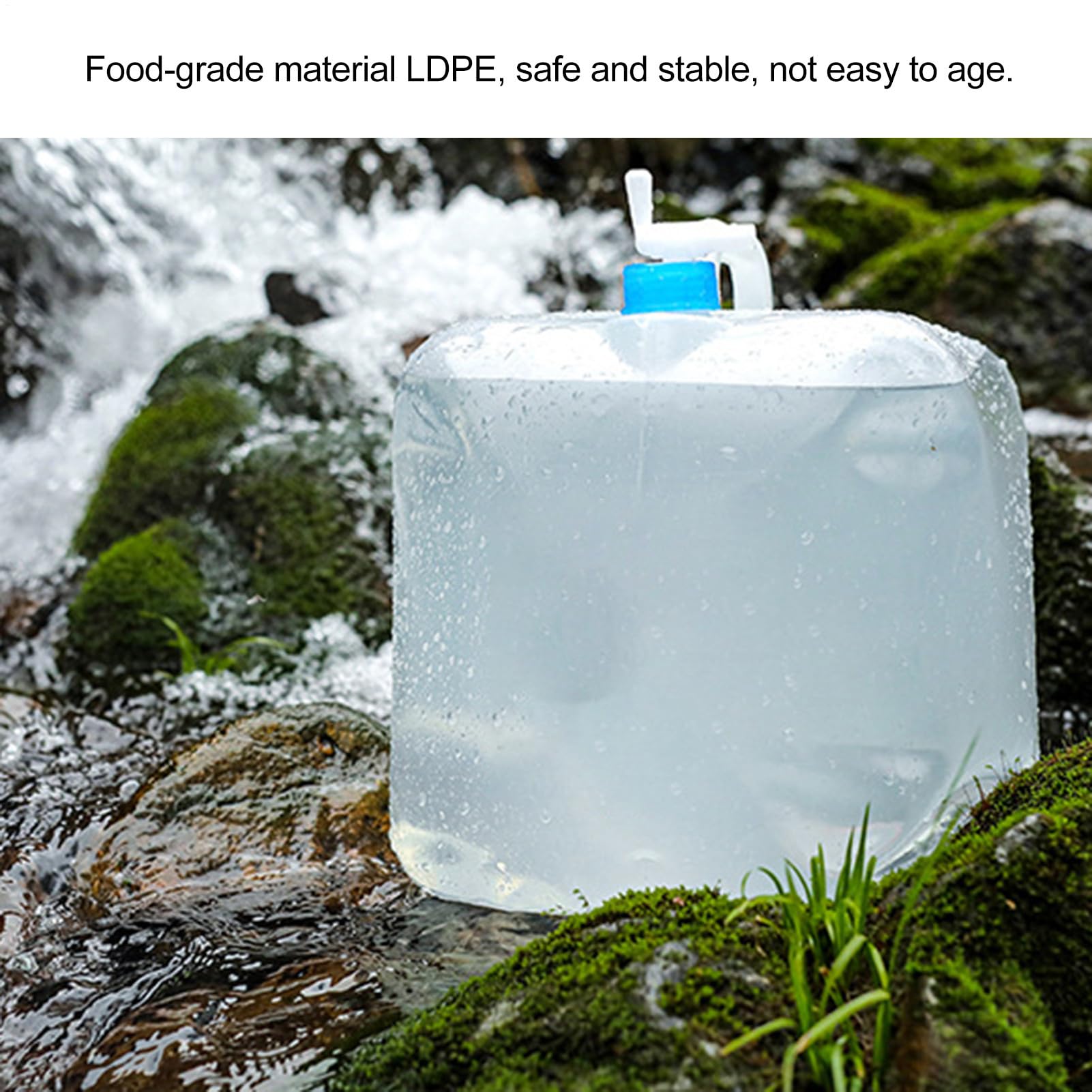 Amazon | 折りたたみ式ウォータータンク20L 防災グッズ ウォーター