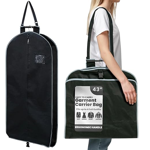 43" Foldable Suit Bag with Strap