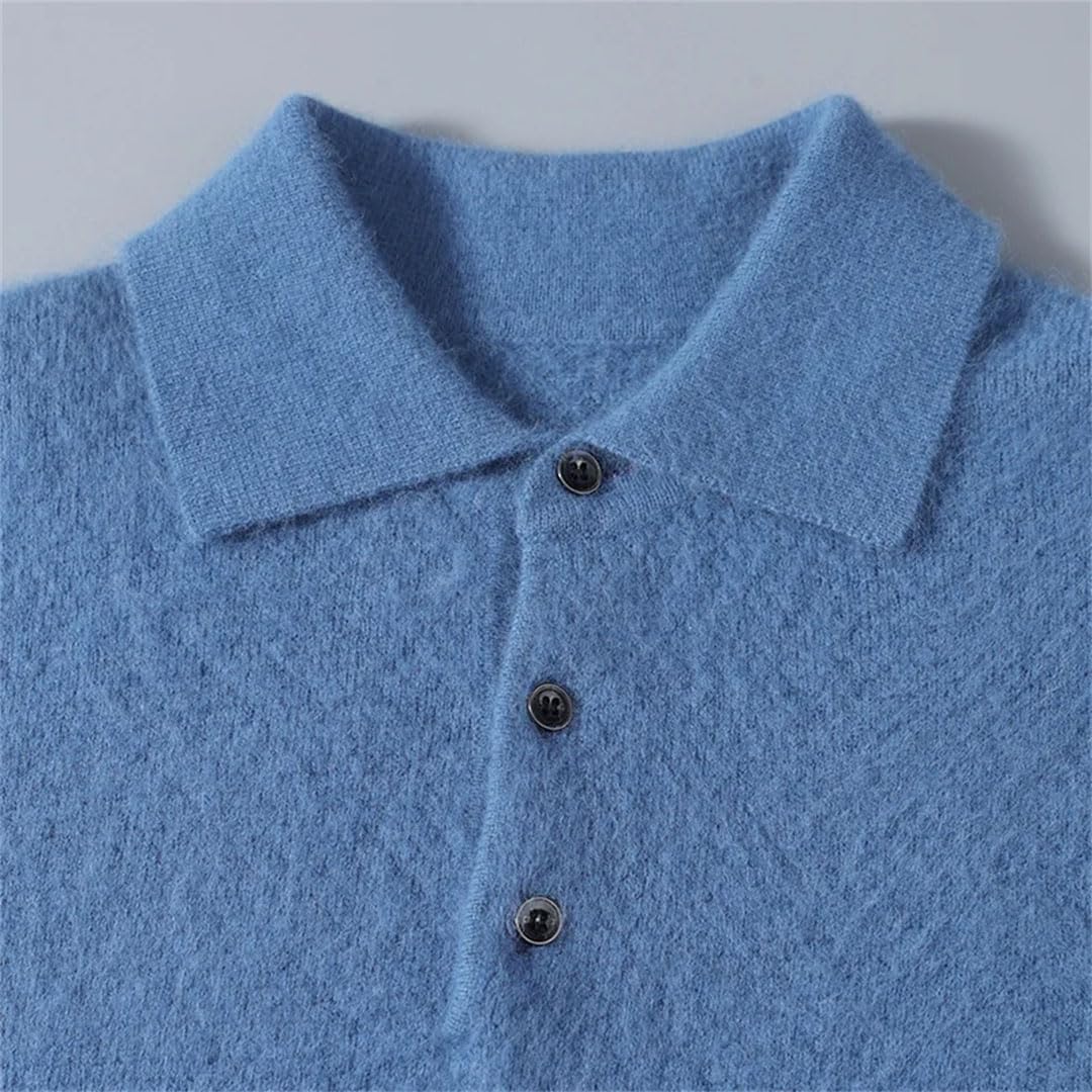 Vogrtcc Jersey De Punto De Cachemira para Hombre