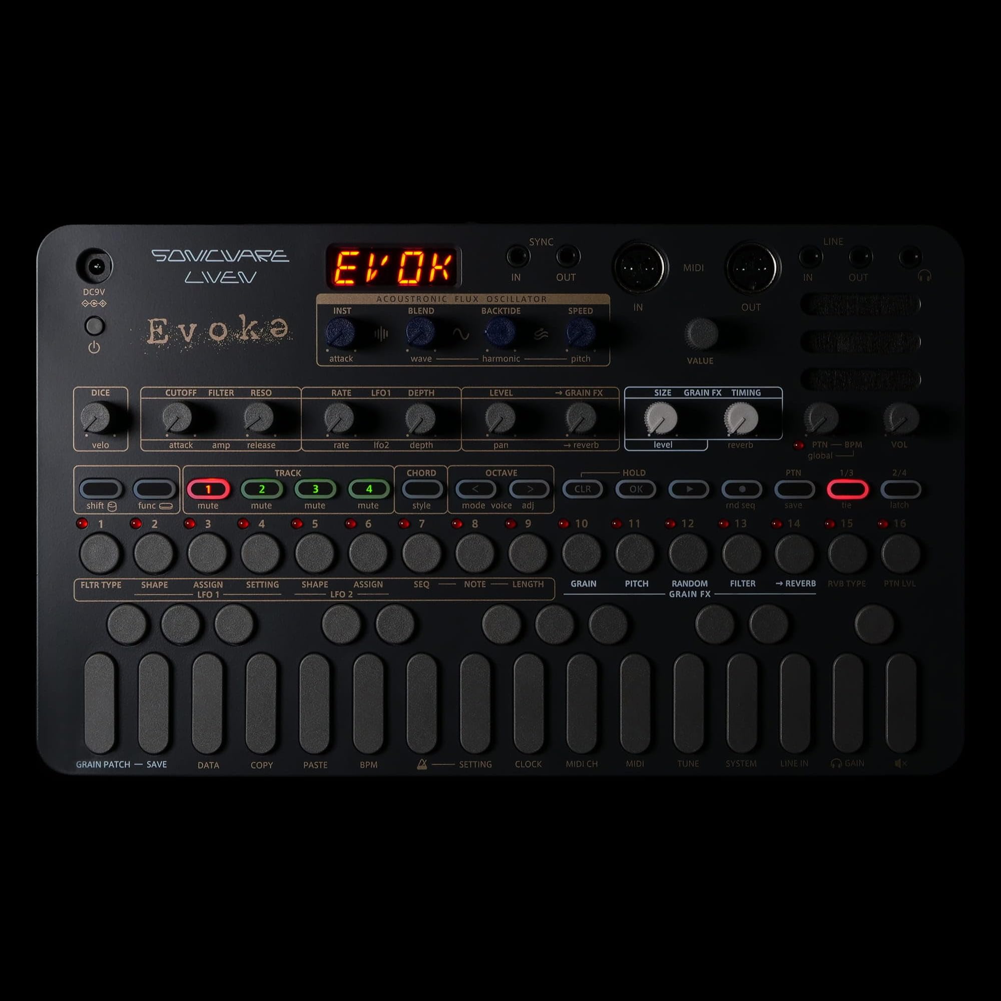 Amazon.com: Sonicware Liven Evoke [Acoustronic Synthesizer with