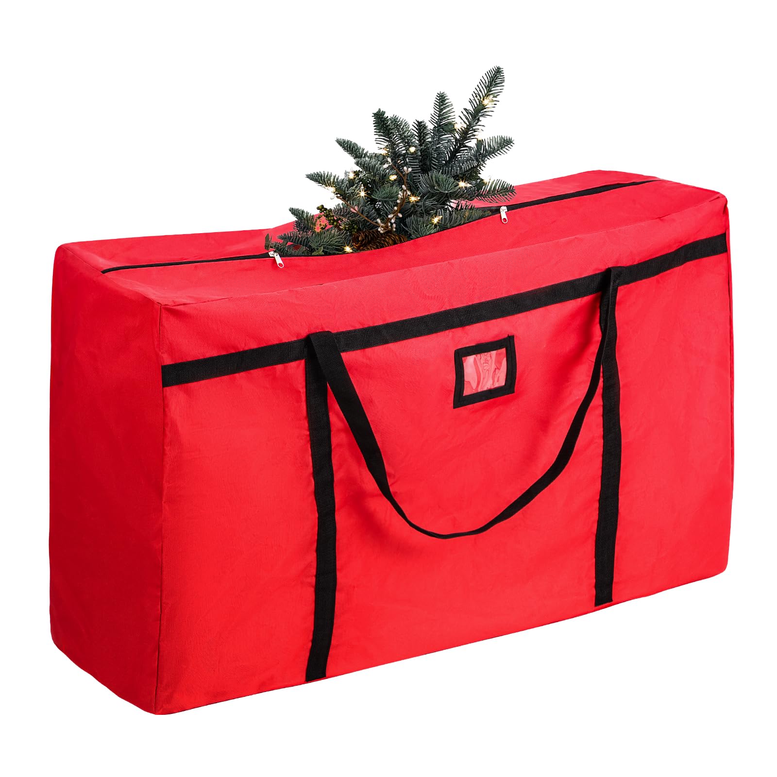 Christmas Tree Storage Bag, Fits 4-5 Ft Artificial Trees, Red