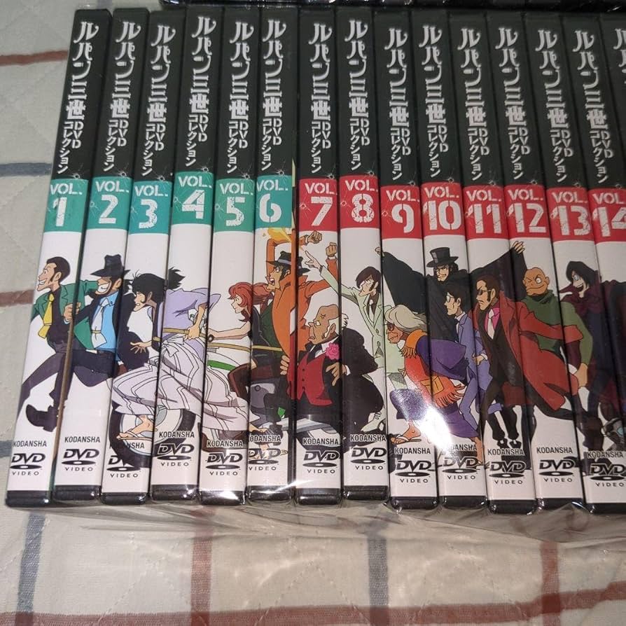 ルパン三世 DVDコレクション 全巻セット 1-57巻 ルパン三世 DVD コレクション 1〜57巻 全巻セット