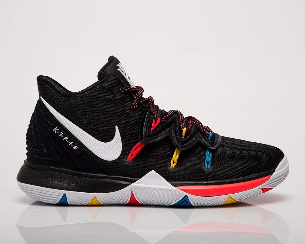 Nike Kyrie 5 Gs Grd School UNS Sneakers AQ2456 006 Black White Bright Crimson Amarillo Size US 6.5Y Amazon Clothing Shoes Accessories