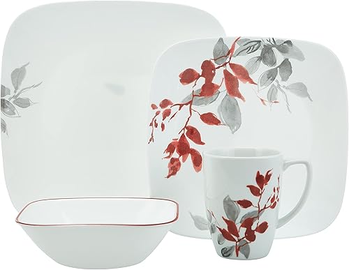 Miniatura 2 de Corelle Juego de 16 hojas cuadradas de Kioto