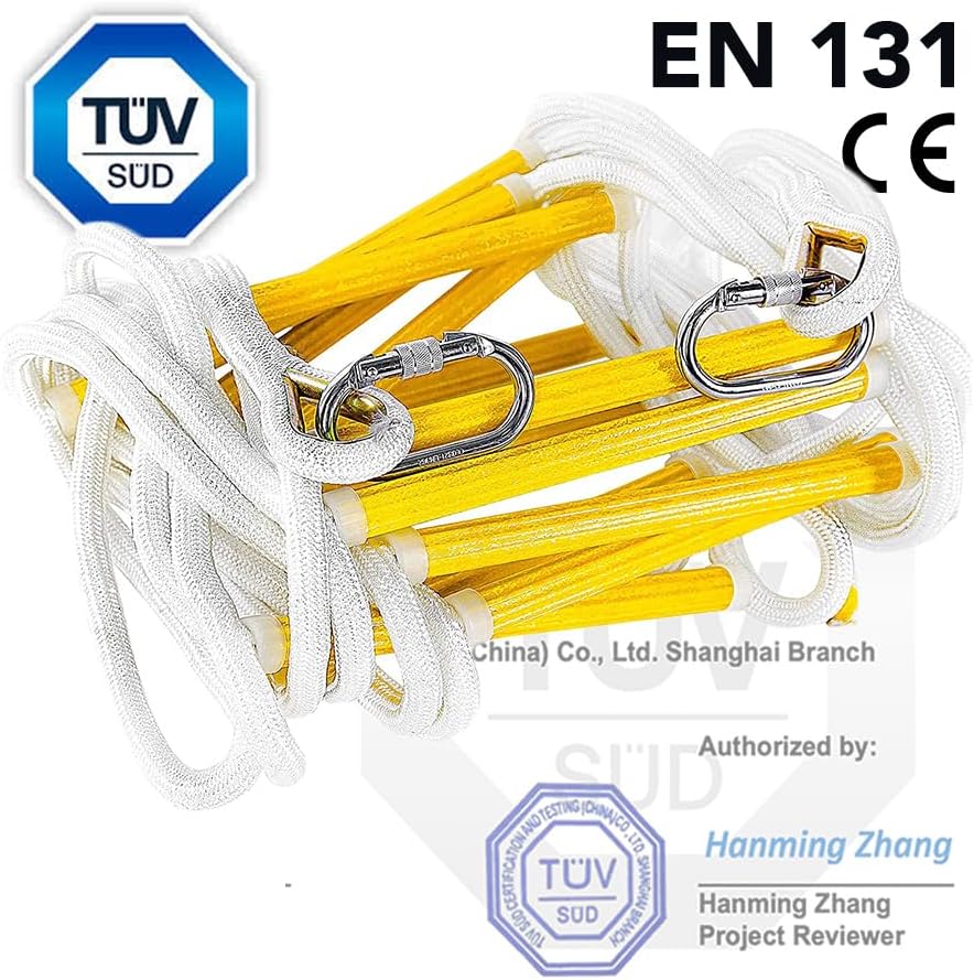 Image showing TÜV SÜD and EN 131 CE certifications for the ISOP ladder.