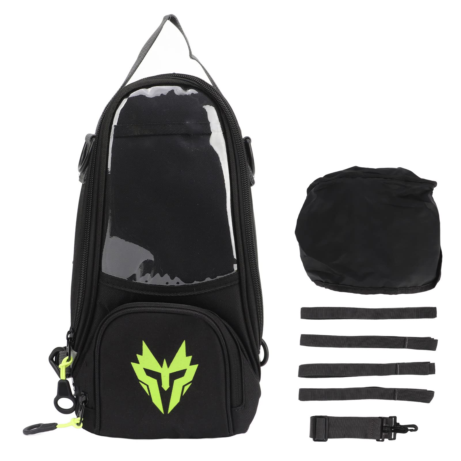 Borsa Serbatoio Magnetica per Moto con Grande capacità (Giallo fluorescente)
