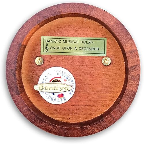 Miniatura 103 de BinkeGG Caja de música con forma de corazón hueco de madera con mecanismo musical Sankyo, melodía: Howl's M0ving Castle (Merry Go Round of Life)