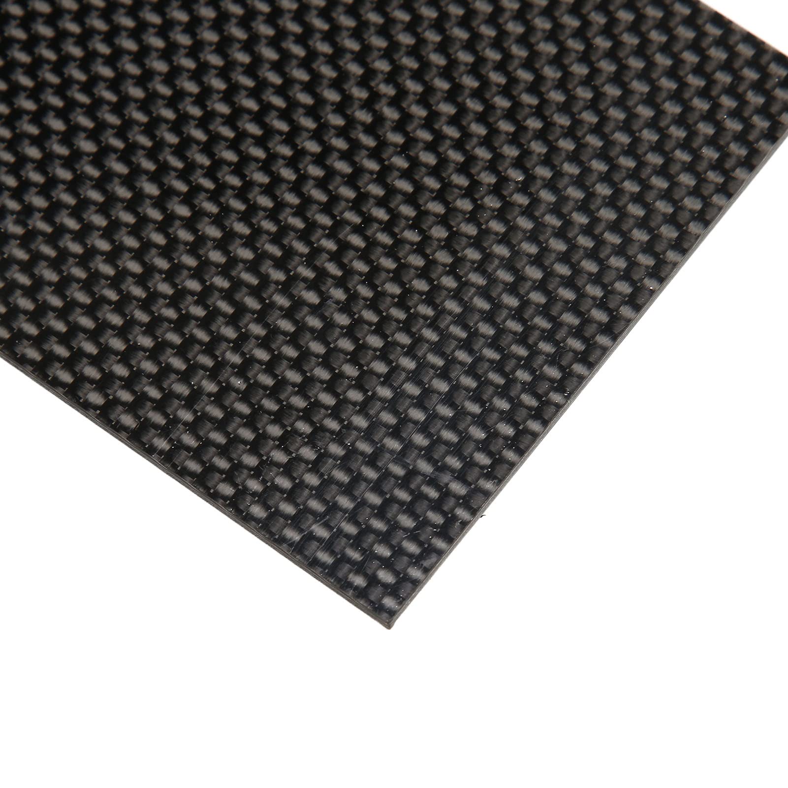 Yosoo Health Gear Plaque en Fibre de Carbone - Panneau Sergé à Haute Dureté avec Surface Brillante pour Modèle (75 * 125)