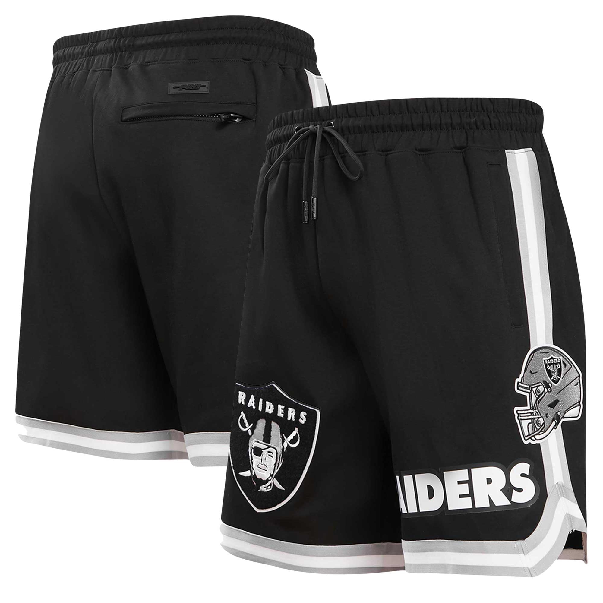 Pro Standard Męskie szorty NFL Las Vegas Raiders Classic Chenille Athletic Short czarne L