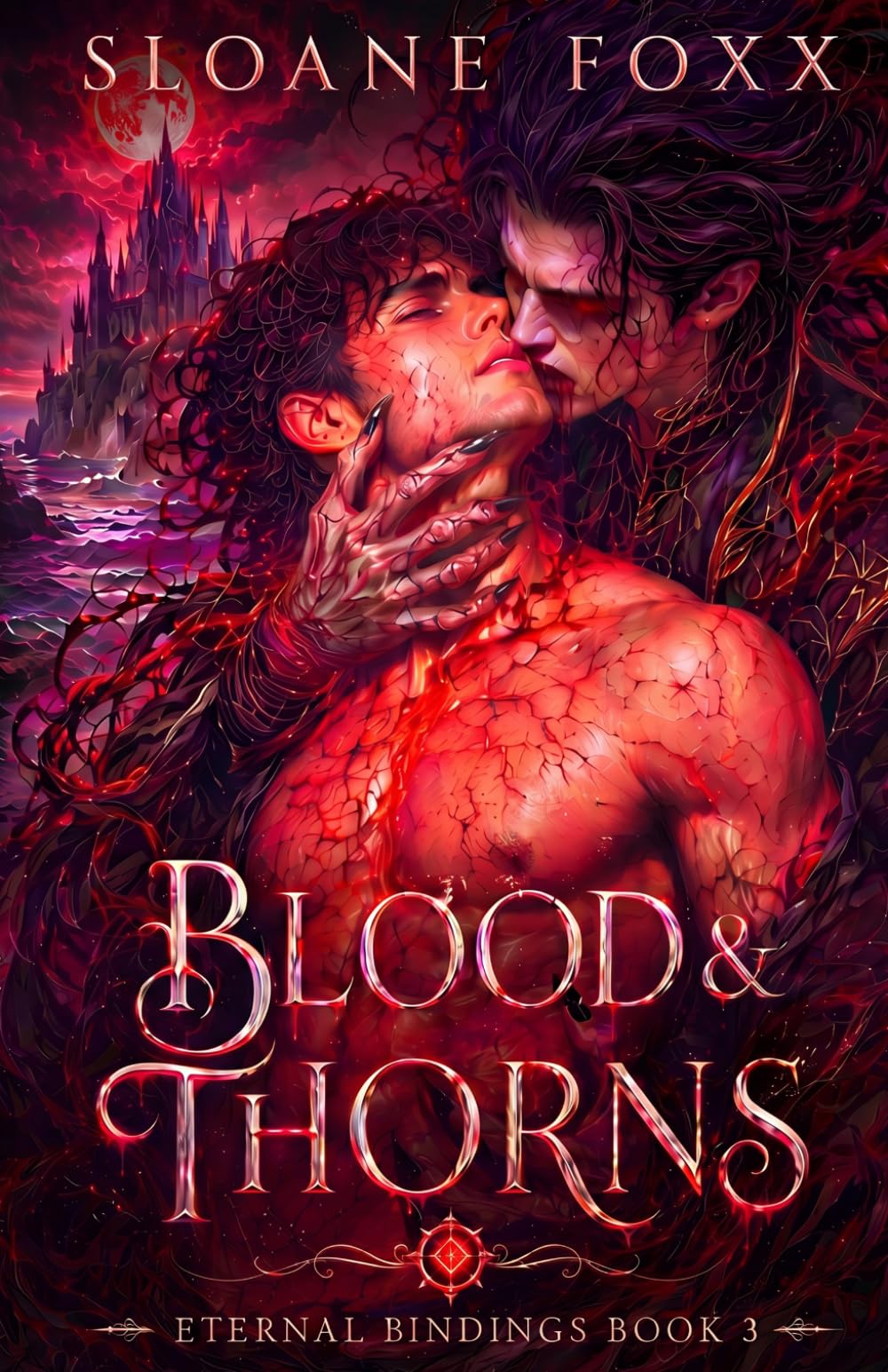 Blood & Thorns (An MM Monster Romance) (Eternal Bindings)