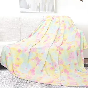 MUGD Soft Blankets Fuzzy Twin Bed Fleece Blanket Kids Warm Throw Blanket for Bed