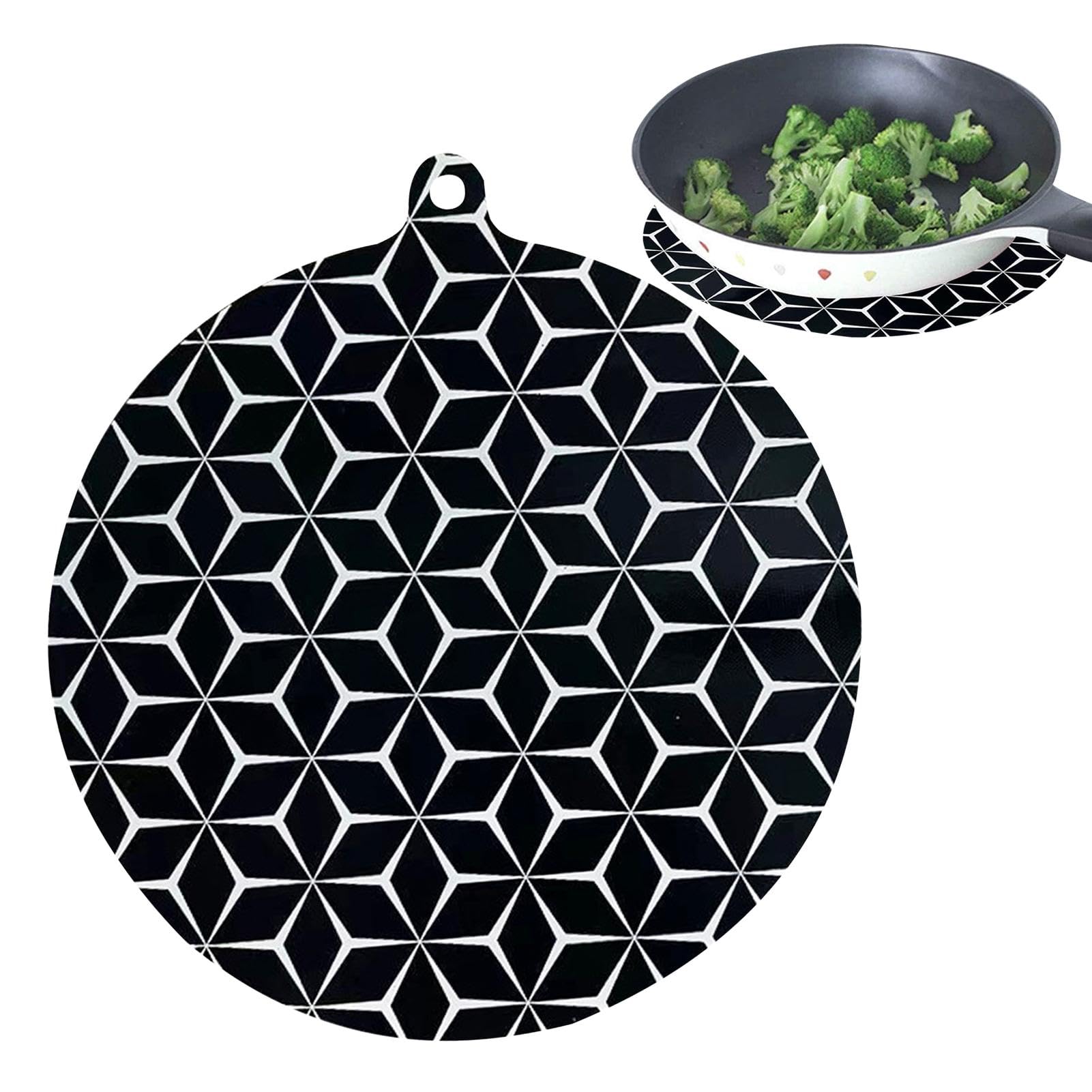 Induction Hob Protector, Protective Mat for Induction Hob | Heat Resistant Cooktop Protector, Non-Slip Silicone Mat