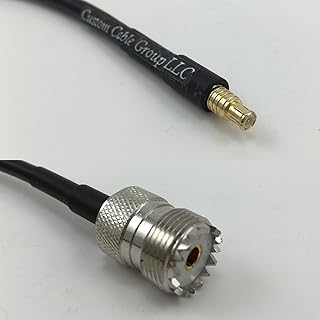 12 inch RG188 MCX MALE to SO239 UHF Female Pigtail Jumper RF coaxial cable 50ohm Quick USA Shipping