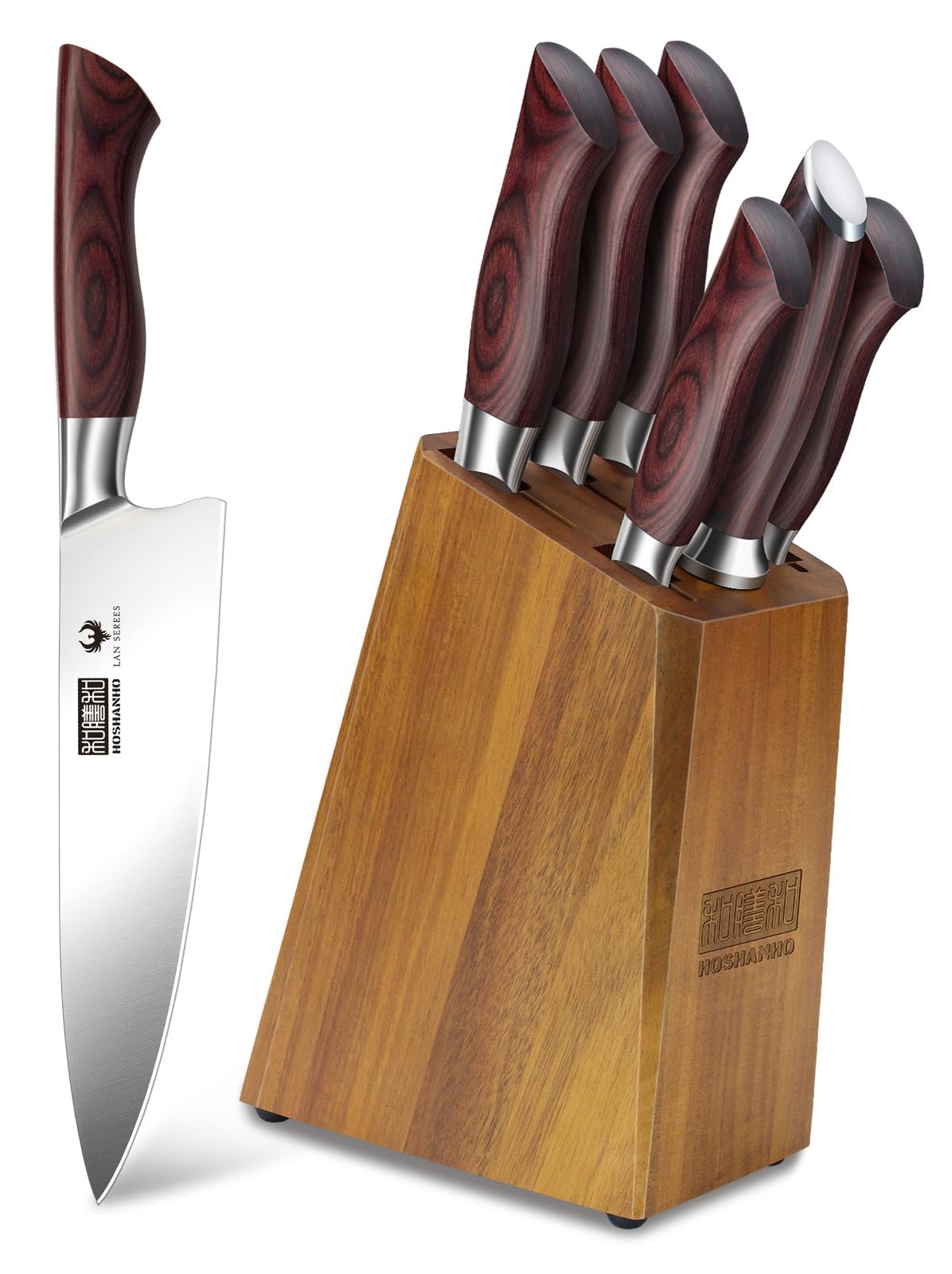 HOSHANHO 3-Piece Kitchen Knife Set - Ultra Sharp -8